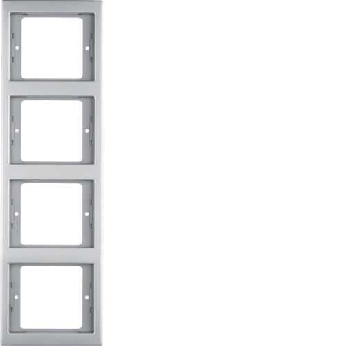 Berker 13437004 Rahmen 4fach senkrecht K.5 Edelstahl Rostfrei Mesch Shop Berker 13437004 Rahmen 4fach senkrecht K.5 Edelstahl Rostfrei Mesch Shop